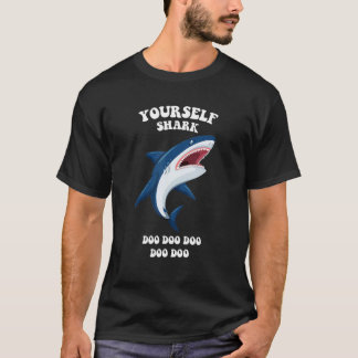 Haai wees jezelf tenzij je een haai kunt zijn t-shirt