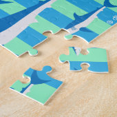 HAAIEN! 11x14 puzzel Legpuzzel (Zijkant)