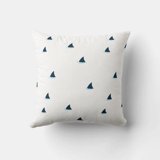 Haaien aandacht werpen kussen (Achterkant)