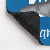 Haaien Aangepaste Ocean Cool Beach Tropisch Muismat (Hoek)