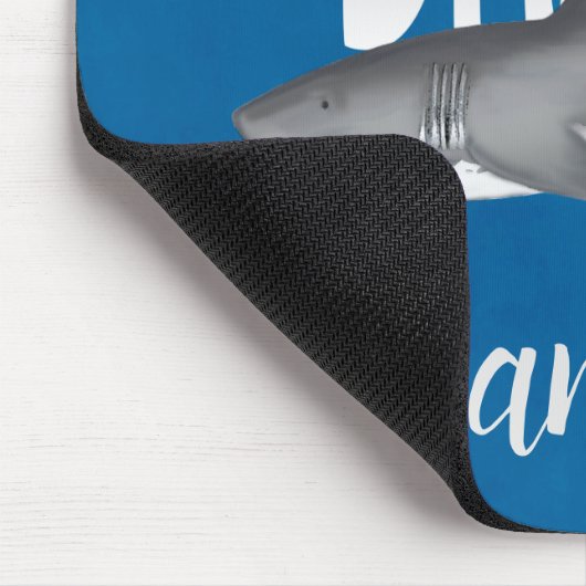 Haaien Aangepaste Ocean Cool Beach Tropisch Muismat (Hoek)