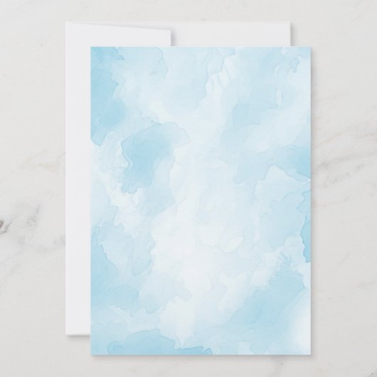 Haaien Aanval Oceaan Uitnodiging Jongens Verjaarda (Achterkant)