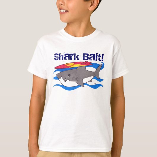 Haaien aas! t-shirt (Voorkant)