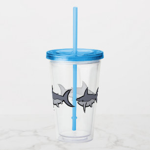 Haaien Acryl Drinkbeker