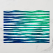 Haaien Alle leeftijden foto Echte foto Folie Uitnodiging (Achterkant)