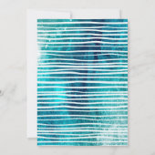 Haaien Alle leeftijden van de geboorte Partij Kaart (Achterkant)