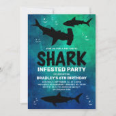 Haaien Alle leeftijden van de geboorte Partij Kaart (Voorkant)