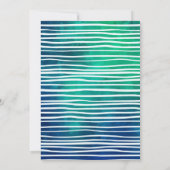 Haaien Alle leeftijden van de geboorte Partij Kaart (Achterkant)