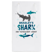 Haaien Alle leeftijden van de geboorte Partij Klein Cadeauzakje (Achterkant)