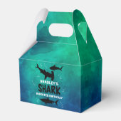 Haaien Alle leeftijdscategorieën Vergoedingsdoos Bedankdoosjes (Achterkant)