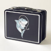 Haaien als Fisher met Geviste staaf (Achterkant)