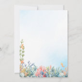 Haaien Baby Shower Kaart (Achterkant)