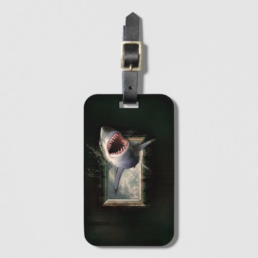 Haaien Bagagelabel (Voorkant (verticaal))