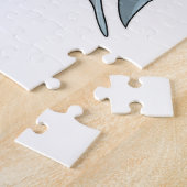 Haaien bij honkbal met honkbalknuppel legpuzzel (Zijkant)