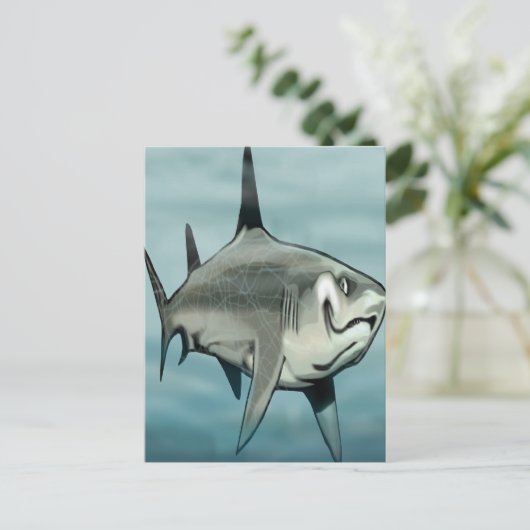 Haaien Briefkaart (Staand voorkant)
