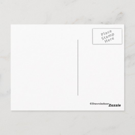 Haaien Briefkaart (Achterkant)