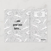 Haaien Briefkaart (Achterkant)