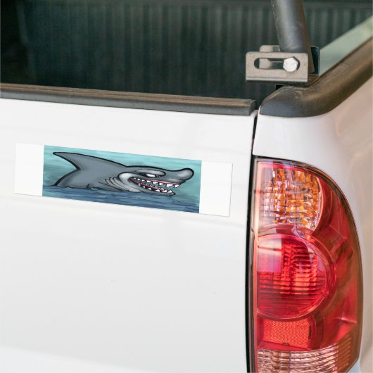 Haaien Bumpersticker (Op Truck)