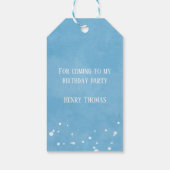 Haaien Cadeaulabel (Achterkant)