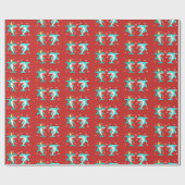 Haaien Cadeaupapier (Vlak)