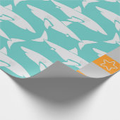 Haaien Cadeaupapier (Hoek)