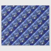 Haaien Cadeaupapier (Vlak)