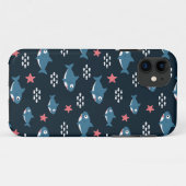 Haaien Case-Mate iPhone Case (Achterkant (horizontaal))