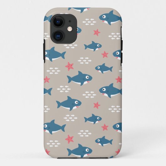 Haaien Case-Mate iPhone Case (Achterkant)