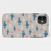 Haaien Case-Mate iPhone Case (Achterkant (horizontaal))