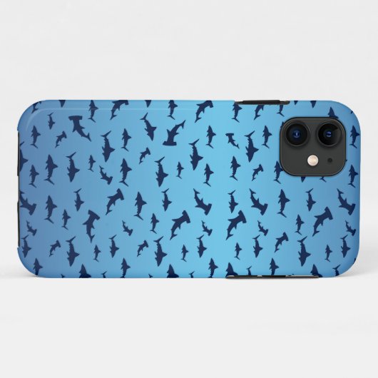 Haaien Case-Mate iPhone Case (Achterkant (horizontaal))