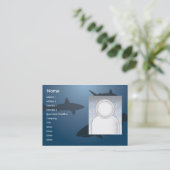 Haaien - Chubby Visitekaartje (Staand voorkant)