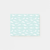 Haaien die Blauw zwemmen en Witte Nieuwheid Post-it® Notes (Voorkant)