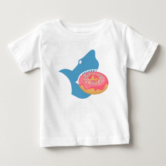 Haaien die een donut eten (Voorkant)