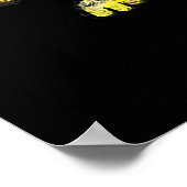 Haaien die een kattebrok eten poster (Hoek)