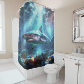 Haaien Douchegordijn (In situ)