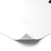 Haaien Een tandenstokPoster gebruiken Poster (Hoek)