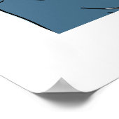 Haaien en dinosaurussen voor jongens poster (Hoek)