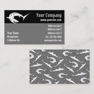 Haaien en haken visitekaartje