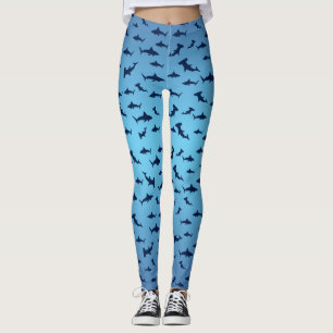 Haaien en hamerhaaien leggings