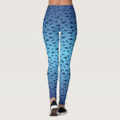 Haaien en hamerhaaien leggings (Achterkant)