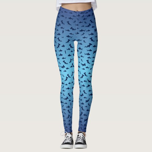Haaien en hamerhaaien leggings (Voorkant)