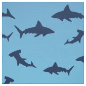 Haaien en Hammerhead Stof (Swatch)