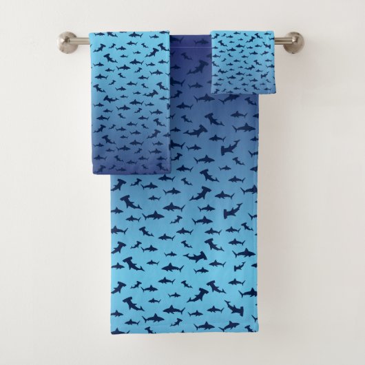 Haaien en meer haaien bad handdoek (Insitu)