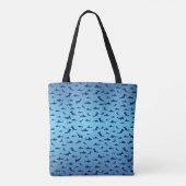 Haaien en meer haaien tote bag (Achterkant)