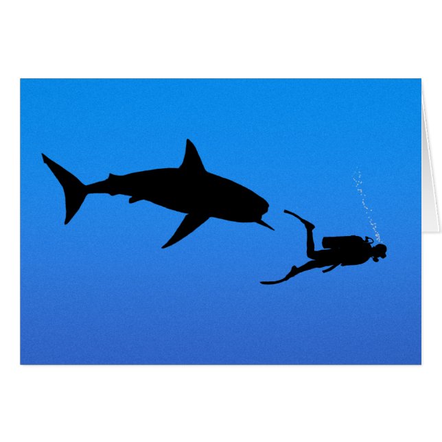 Haaien en SCUBA (Voorkant Horizontaal)