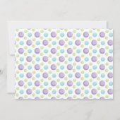 Haaien en zeemeerminnen Birthday Hartelijk dank Bedankkaart (Achterkant)