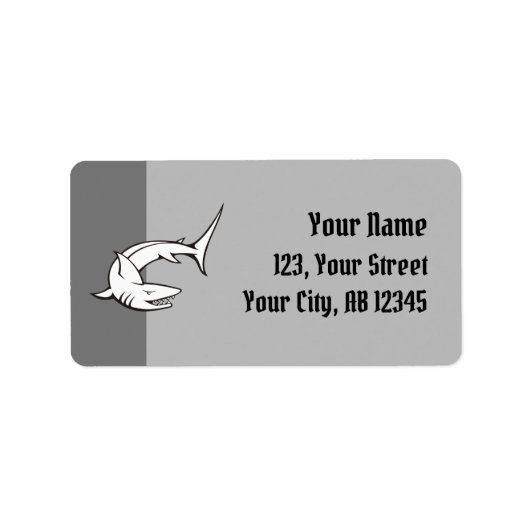 Haaien Etiket (Voorkant)
