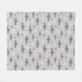 Haaien Fleece Deken (Voorkant (Horizontaal))