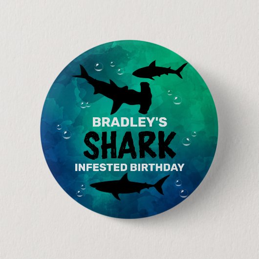 Haaien Geïnfecteerd om het even welke Button van d (Voorkant)