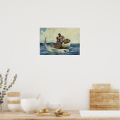 Haaien Gevist, 1885 Poster (Keuken)